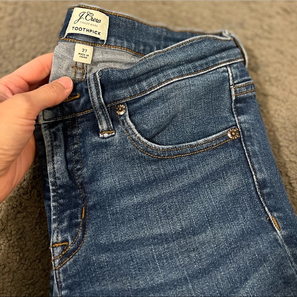 J. Crew Denim - J. Crew Women’s Toothpick Jean Size 27